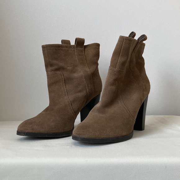 Nine West Wnleeds Suede Booties / Ankle Booties - Picture 1 of 11
